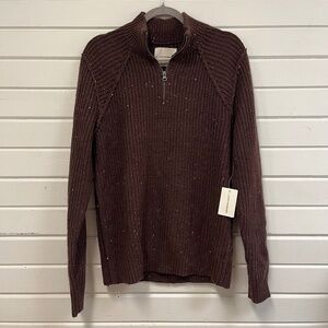Lucky Brand Brown Knit Sweater
